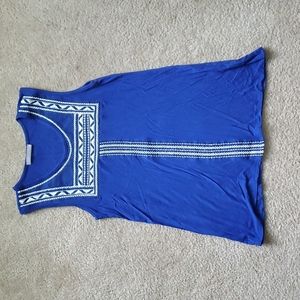 Small blue Loveappella sleeveless top